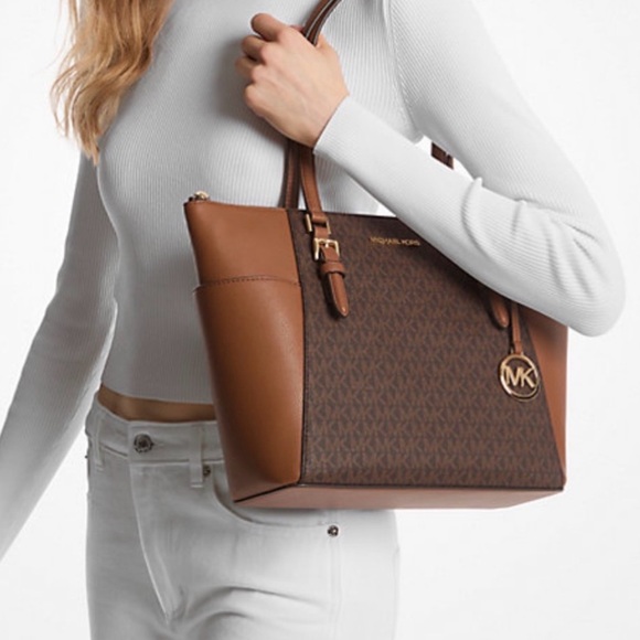 Michael Kors Handbags - NWT - Michael Kors Signature Brown and Tan Tote